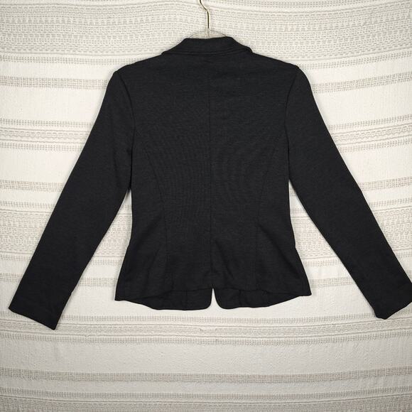 Mosaic & Co Black One Button Blazer Jacket Women’s Size M - Picture 2 of 9
